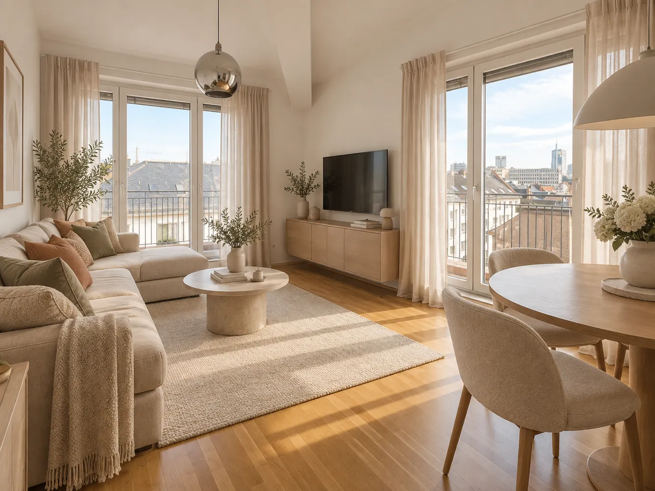 3 room apartment with 102 m² in Frankfurt am Main – Photo 1