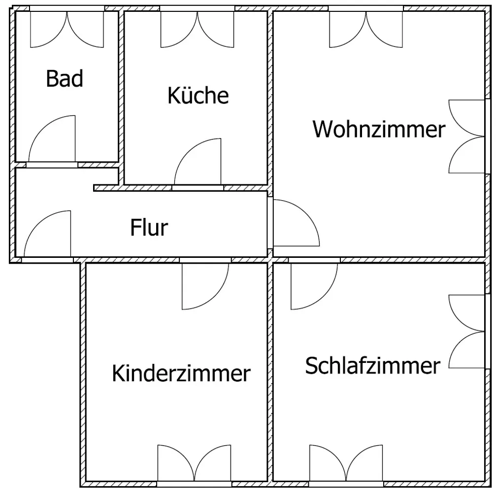 3 Zimmer Wohnung mit 61 m² in Marl – Bild 8