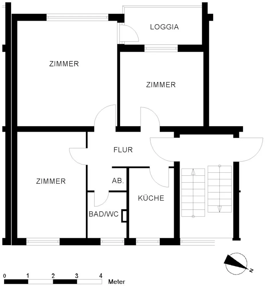 3 Zimmer Wohnung mit 60 m² in Bremen – Bild 6