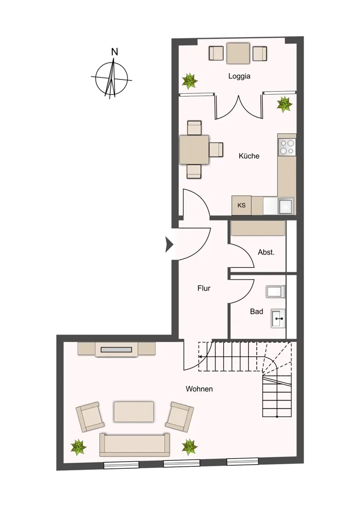 3 room apartment with 106 m² in Lübeck – Photo 3
