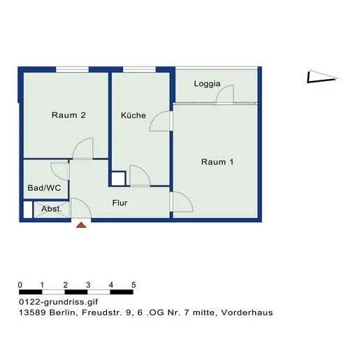 2 Zimmer Wohnung mit 61 m² in Berlin – Bild 7