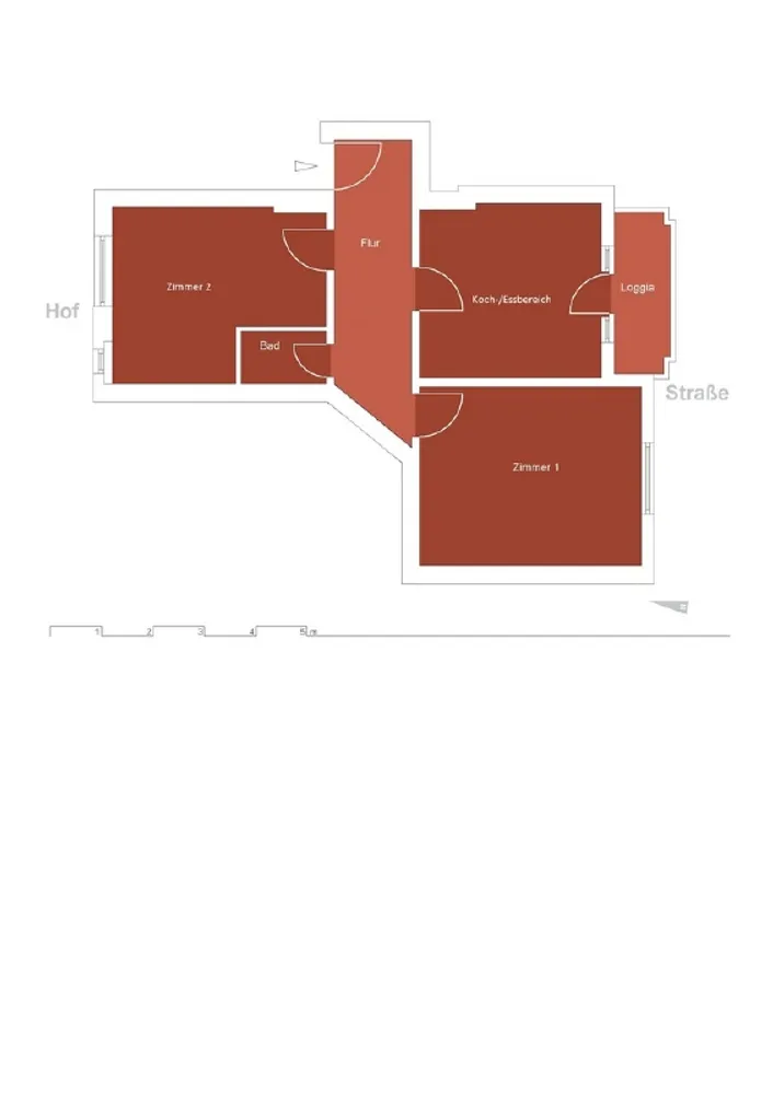 2 Zimmer Wohnung mit 51 m² in Hamburg – Bild 3
