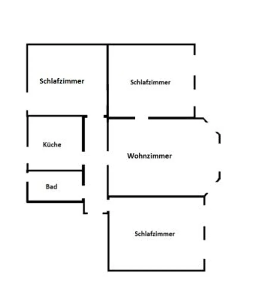 4 Zimmer Wohnung mit 105 m² in Bochum – Bild 2