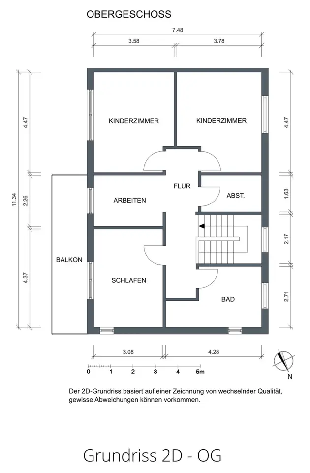WG-Zimmer mit 172 m² in Darmstadt – Bild 8