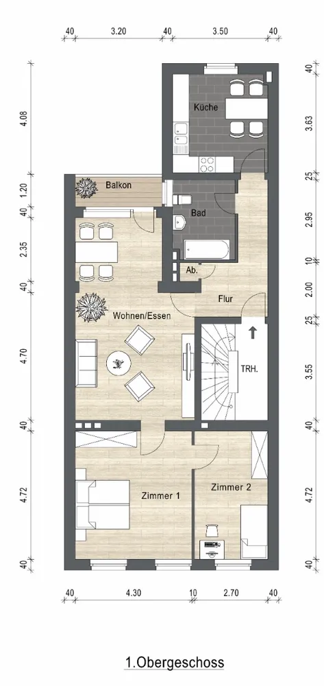 3 Zimmer Wohnung mit 92 m² in Mönchengladbach – Bild 12