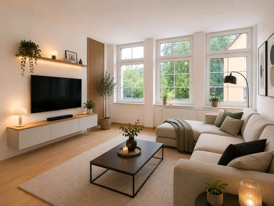 6 Zimmer Wohnung mit 120 m² in Meiningen – Bild 1