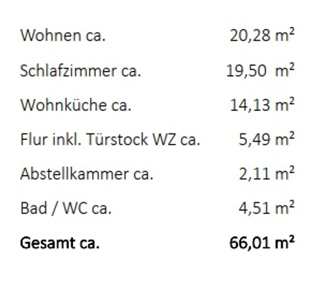 2 Zimmer Wohnung mit 66 m² in Augsburg – Bild 3