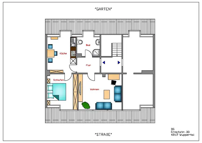 2 Zimmer Wohnung mit 54 m² in Wuppertal – Bild 10