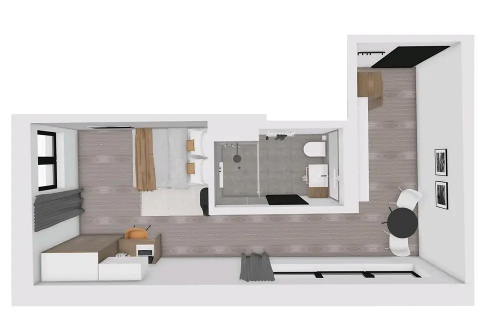 Studio mit 35 m² in Regensburg – Bild 1