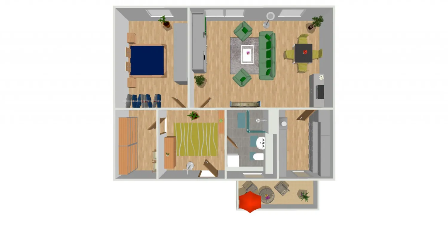 2 Zimmer Wohnung mit 63 m² in Chemnitz – Bild 5