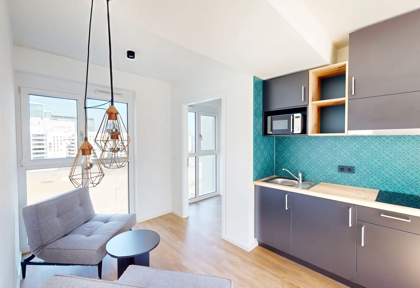 3 Zimmer Wohnung mit 47 m² in Frankfurt am Main – Bild 2