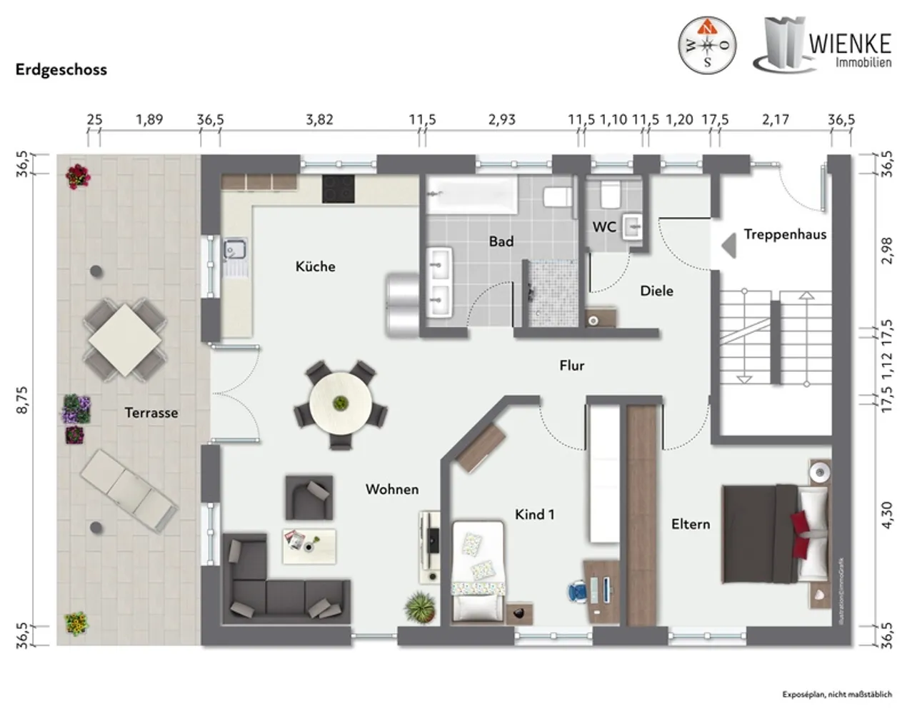 3 Zimmer Wohnung mit 90 m² in Waldshut-Tiengen – Bild 1