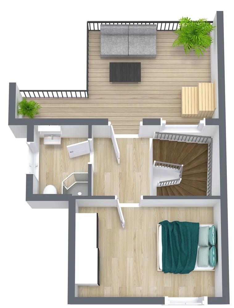 2 Zimmer Wohnung mit 77 m² in Bonn – Bild 12