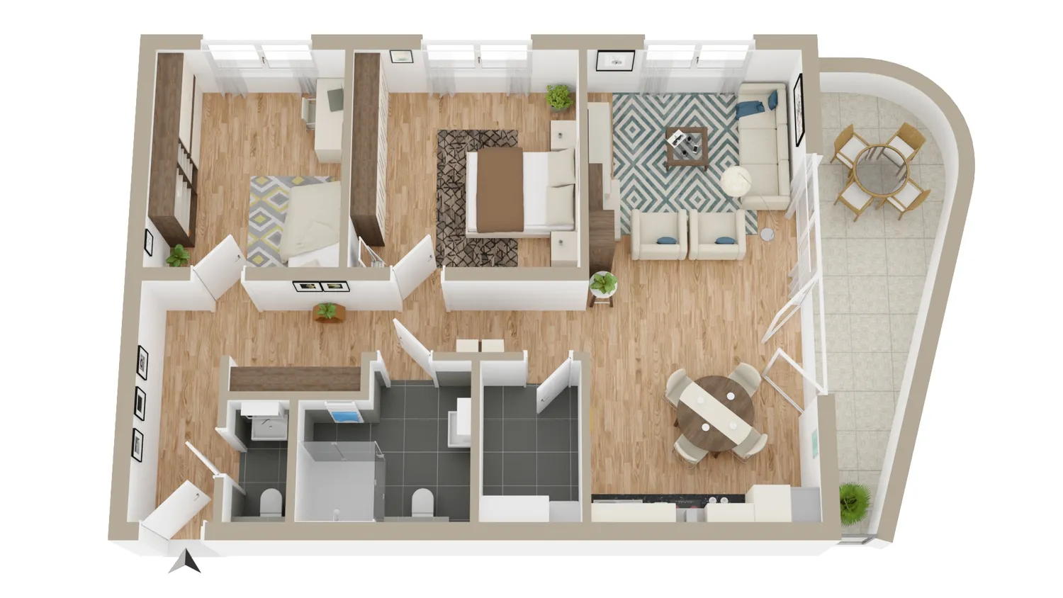 4 Zimmer Wohnung mit 88 m² in Münster – Bild 8