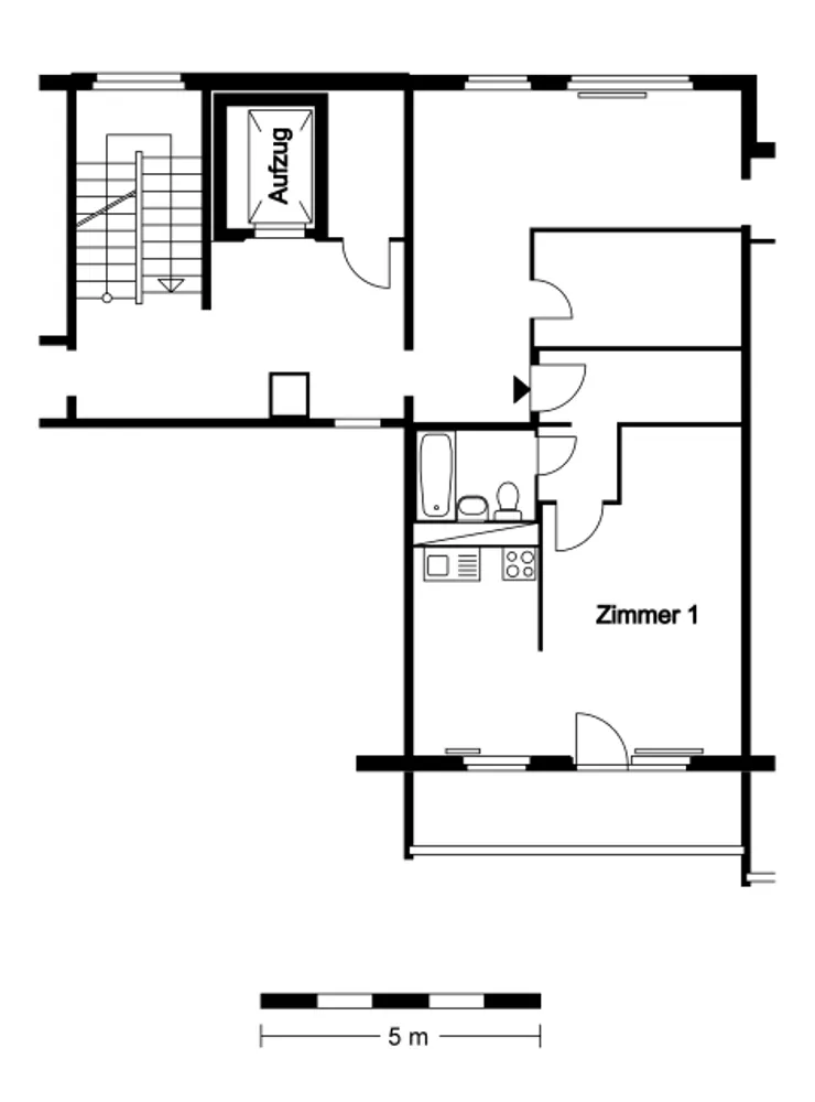 1 Zimmer Wohnung mit 40 m² in Berlin – Bild 2