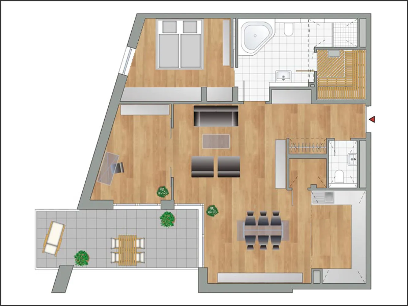 3 room apartment with 101 m² in Düsseldorf – Photo 7
