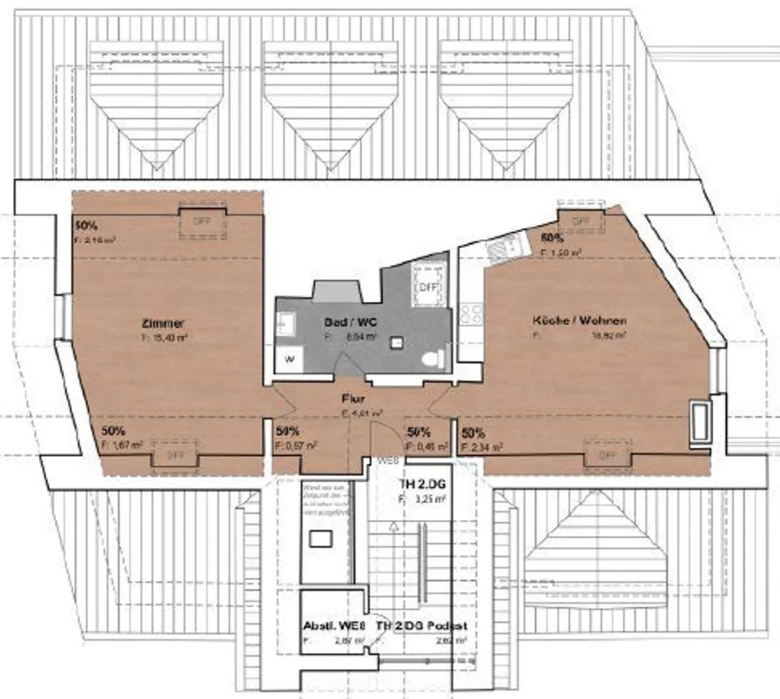 2 Zimmer Wohnung mit 57 m² in Stuttgart – Bild 7