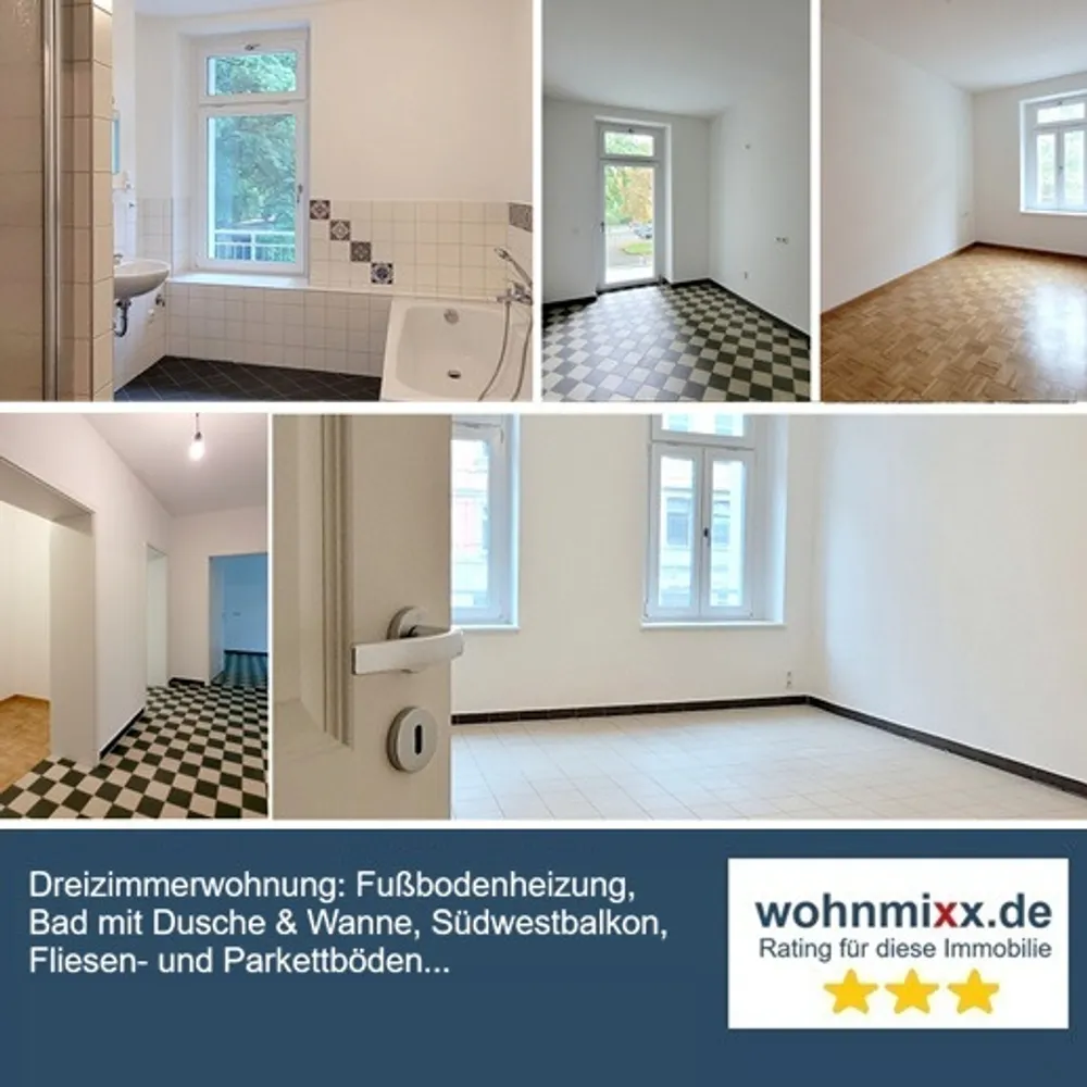 3 Zimmer Wohnung mit 77 m² in Chemnitz – Bild 1