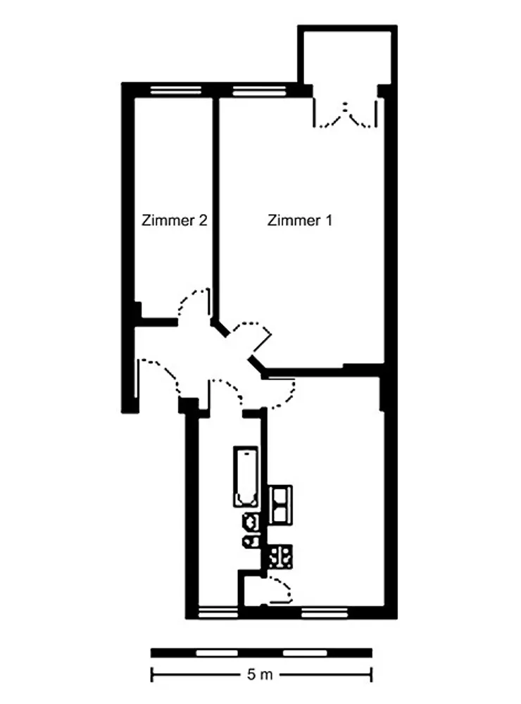 2 Zimmer Wohnung mit 53 m² in Berlin – Bild 2