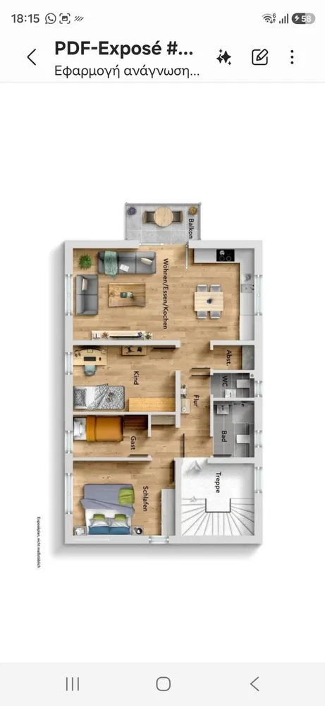 4 room apartment with 75 m² in Bensheim – Photo 9