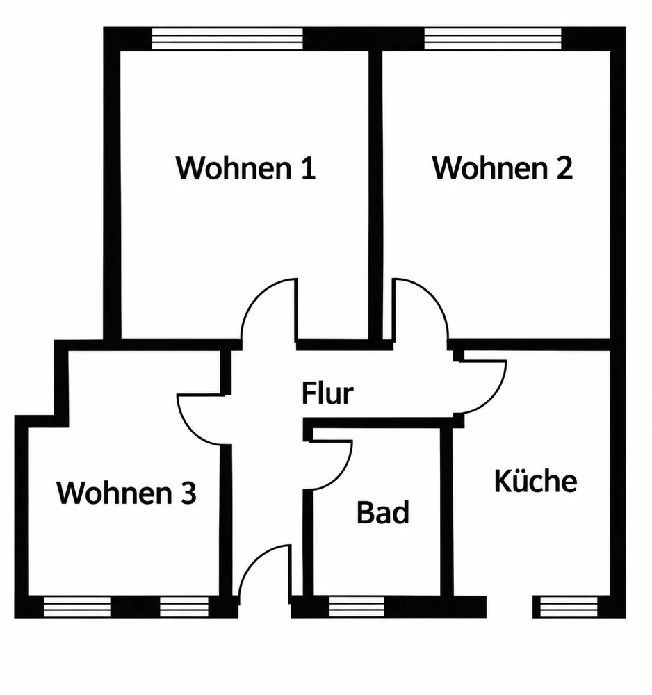 3 Zimmer Wohnung mit 57 m² in Nürnberg – Bild 8