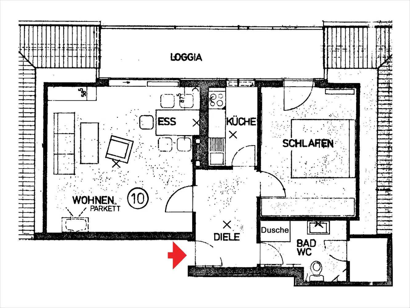2 Zimmer Wohnung mit 57 m² in Düsseldorf – Bild 7