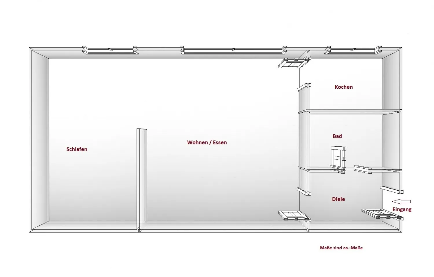 2 Zimmer Wohnung mit 46 m² in Heidelberg – Bild 9