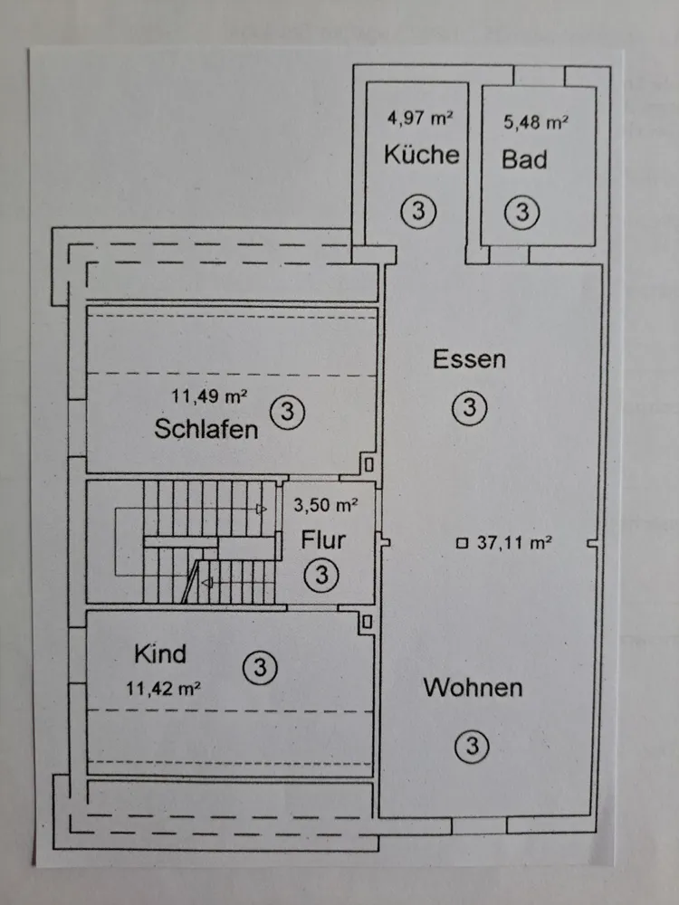 5 Zimmer Wohnung mit 105 m² in Iserlohn – Bild 2