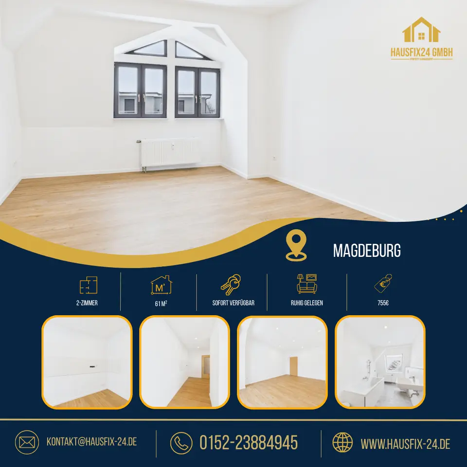 2 Zimmer Wohnung mit 61 m² in Magdeburg – Bild 5