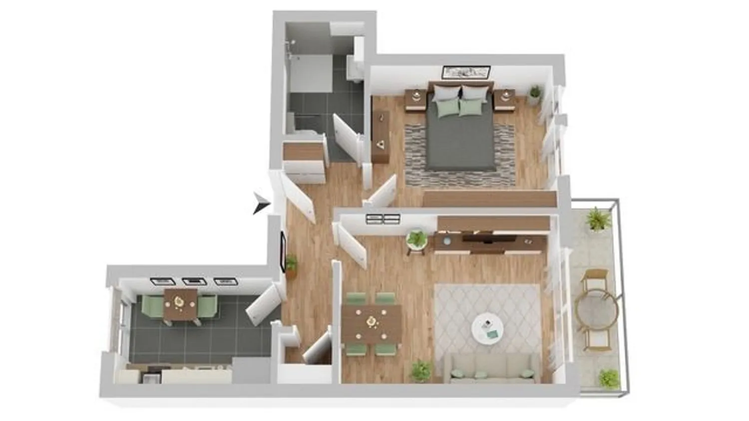 2 Zimmer Wohnung mit 57 m² in Oranienburg – Bild 6