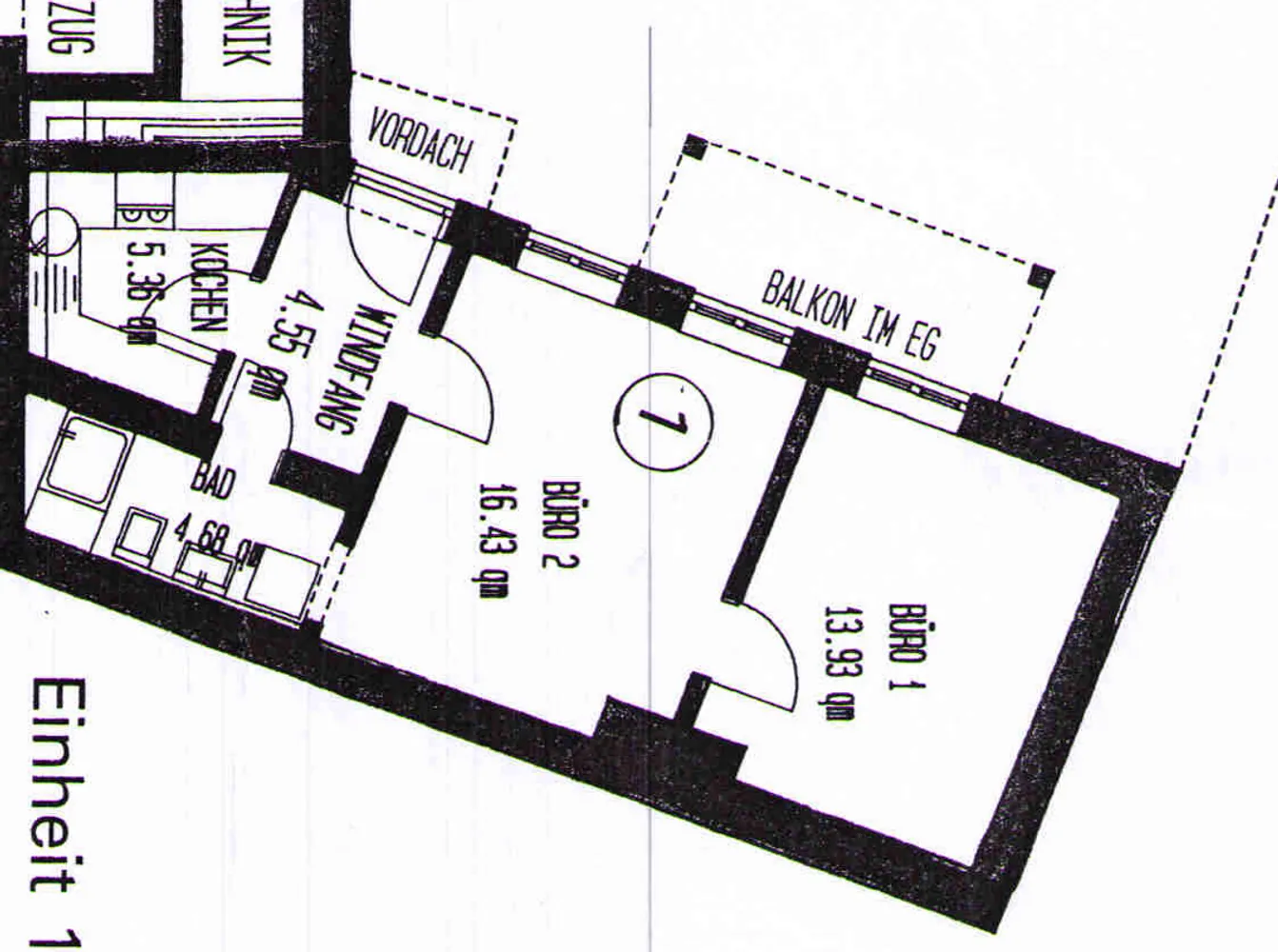 2 Zimmer Wohnung mit 45 m² in Halle (Saale) – Bild 2