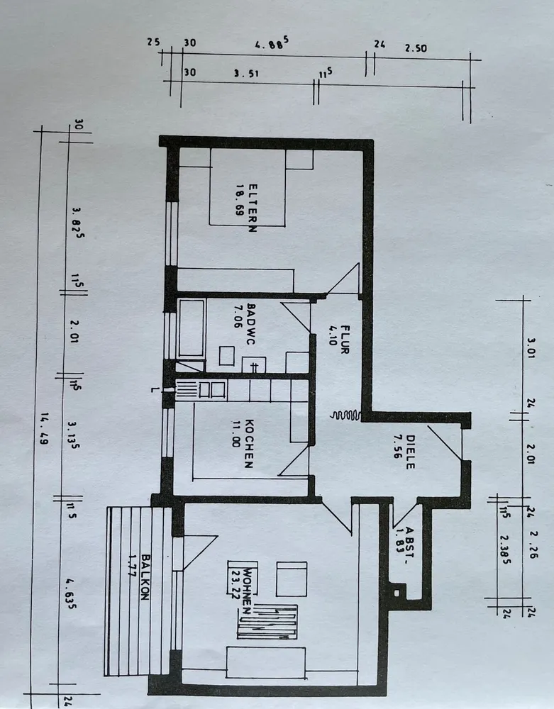2 room apartment with 74 m² in Nuremberg – Photo 10