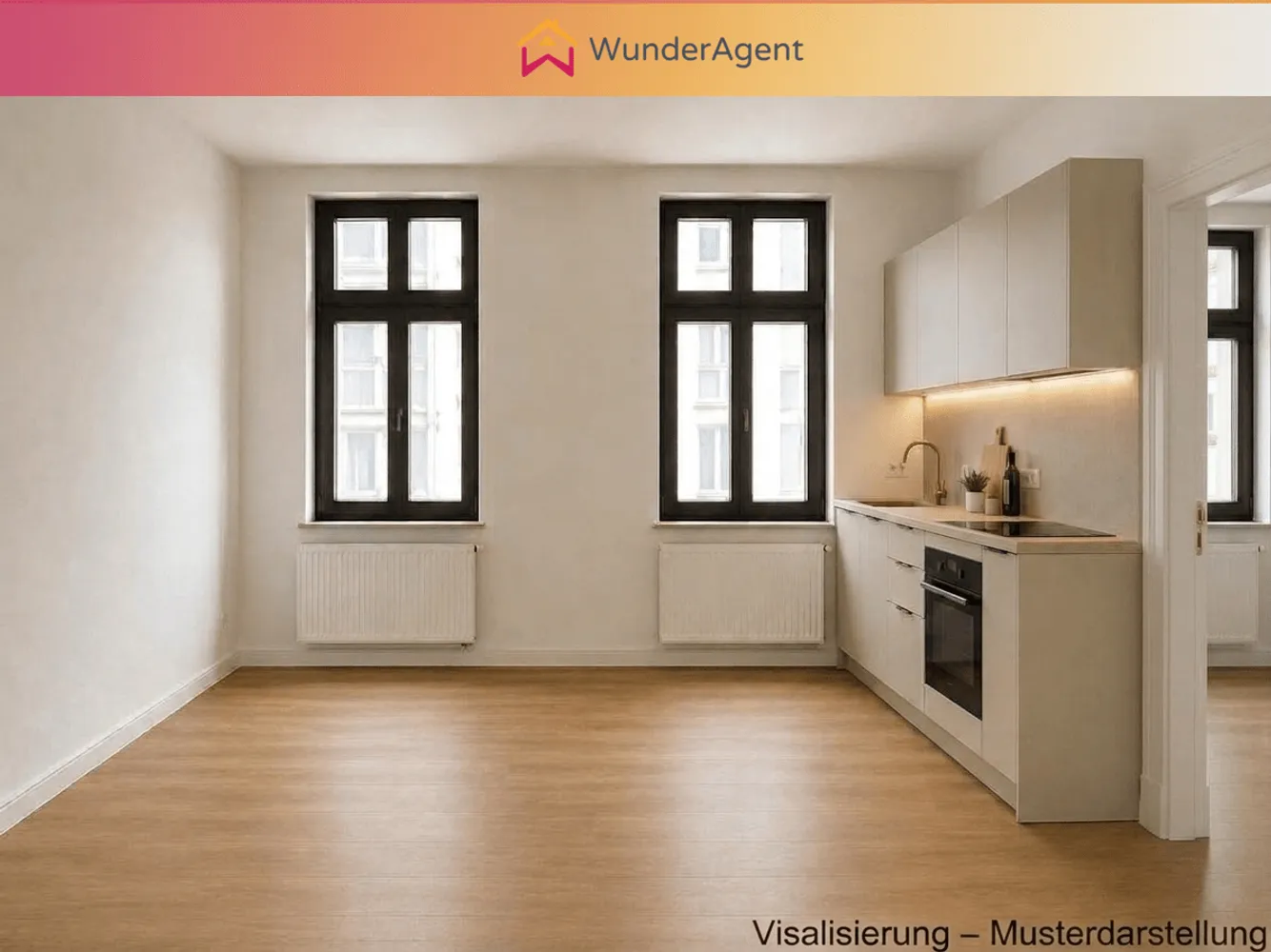 3 Zimmer Wohnung mit 57 m² in Leipzig – Bild 1