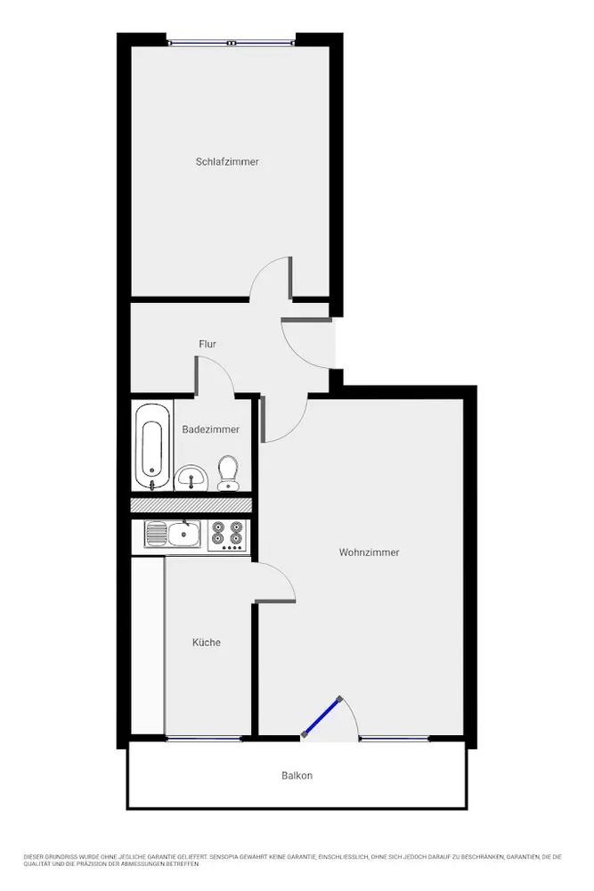2 Zimmer Wohnung mit 56 m² in Leipzig – Bild 3