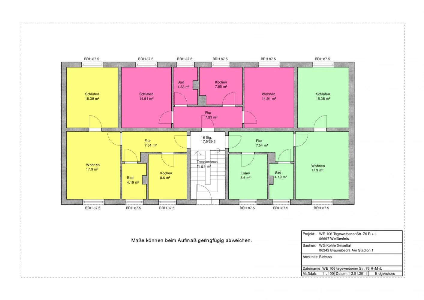 2 Zimmer Wohnung mit 53 m² in Weißenfels – Bild 2