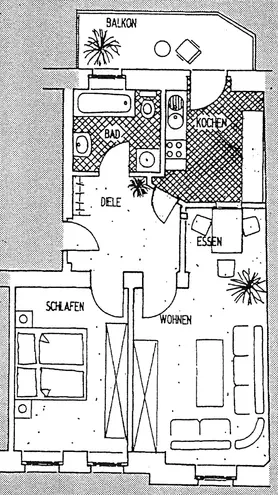 2 Zimmer Wohnung mit 65 m² in Erfurt – Bild 8