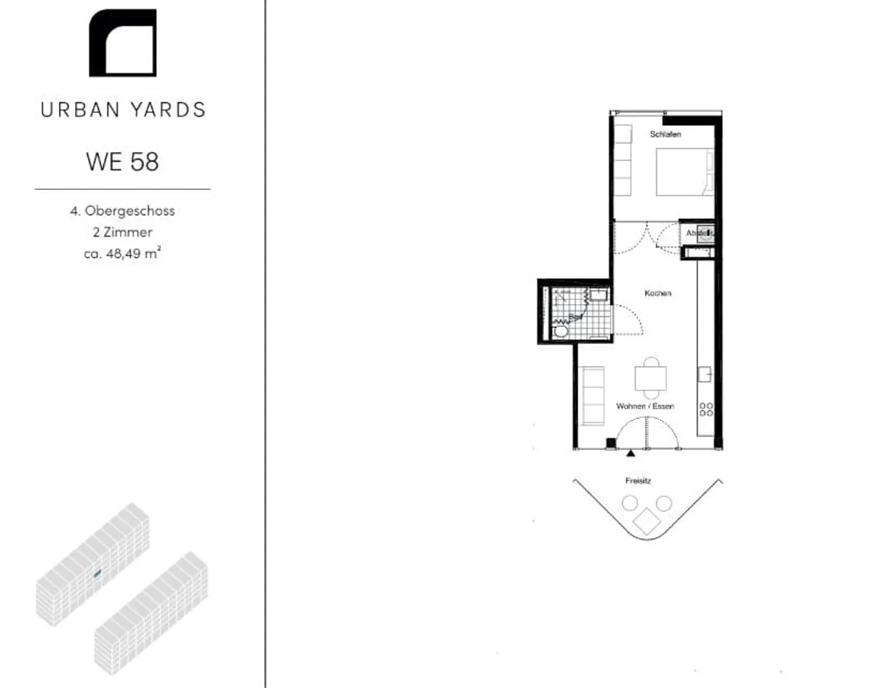 2 Zimmer Wohnung mit 48 m² in Berlin – Bild 10