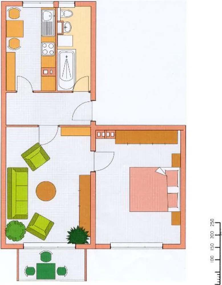 2 Zimmer Wohnung mit 50 m² in Wurzen – Bild 4
