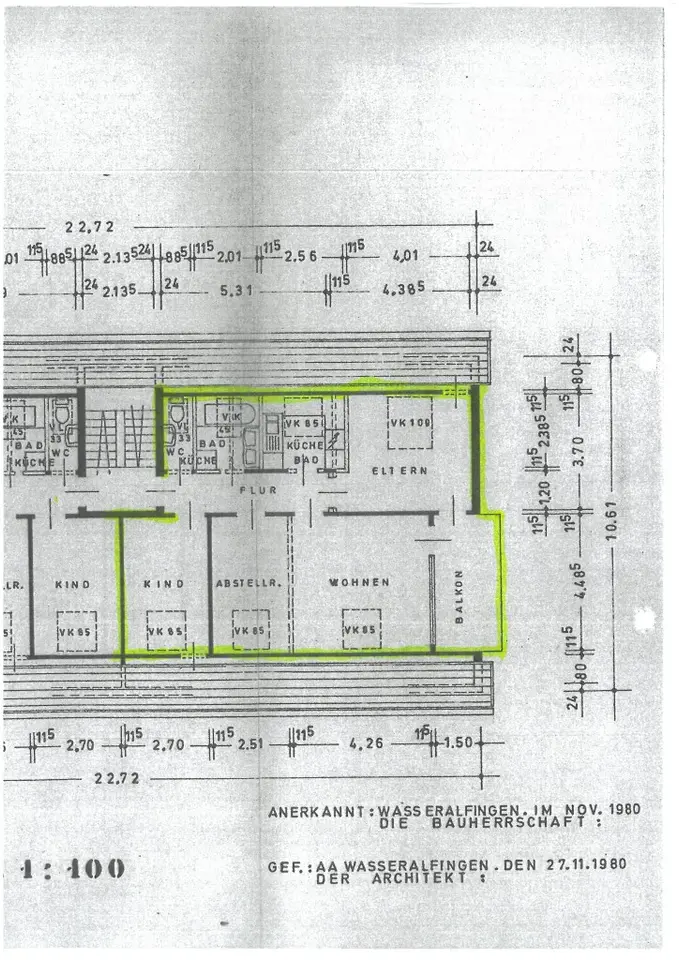 4 room apartment with 62 m² in Aalen – Photo 8
