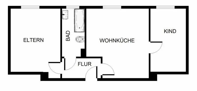 3 Zimmer Wohnung mit 39 m² in Dortmund – Bild 5