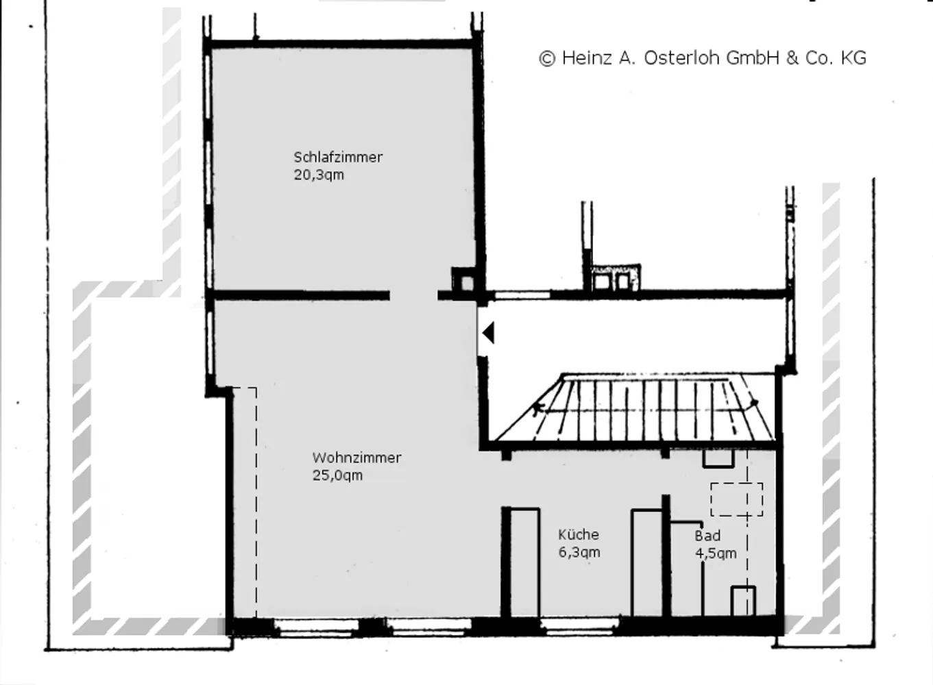 2 Zimmer Wohnung mit 56 m² in Bremen – Bild 2