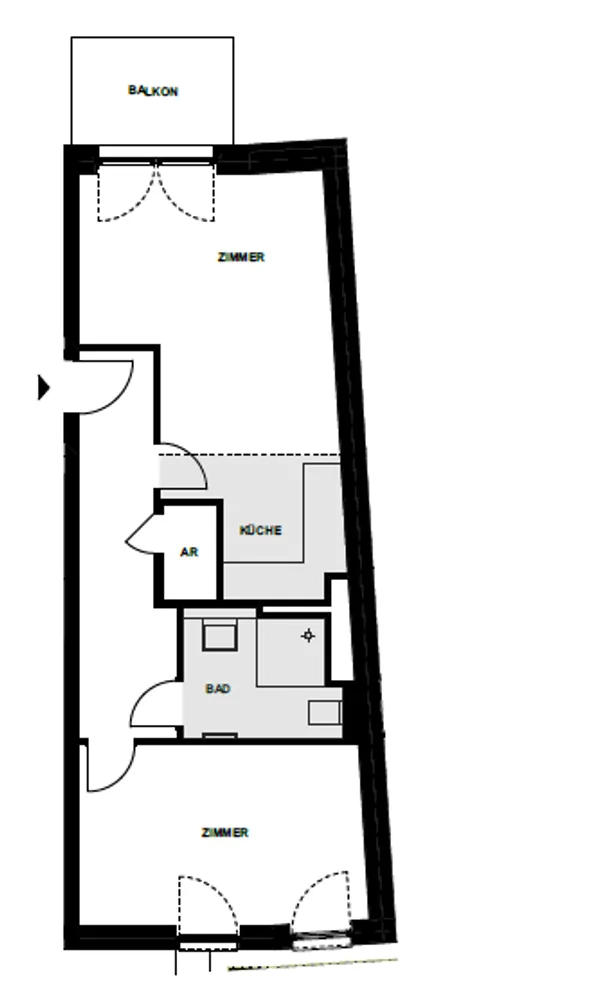 2 room apartment with 60 m² in Hamburg – Photo 10