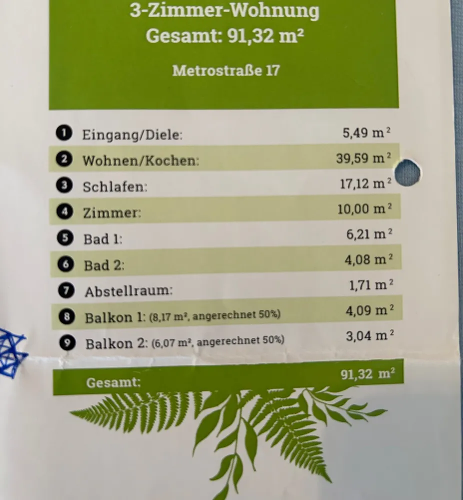 3 Zimmer Wohnung mit 91 m² in Düsseldorf – Bild 12