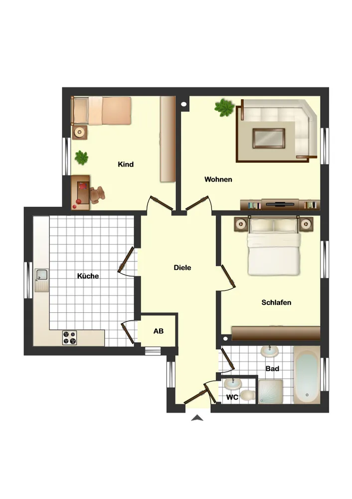 3 Zimmer Wohnung mit 88 m² in Essen – Bild 9