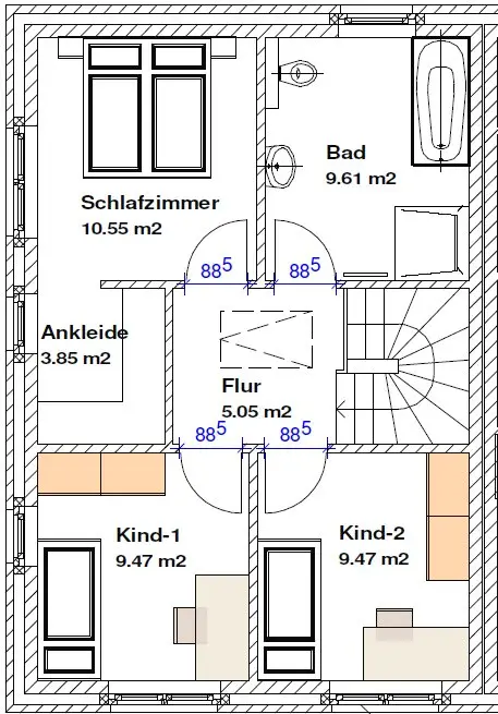 4 Zimmer Haus mit 100 m² in Bramsche – Bild 5