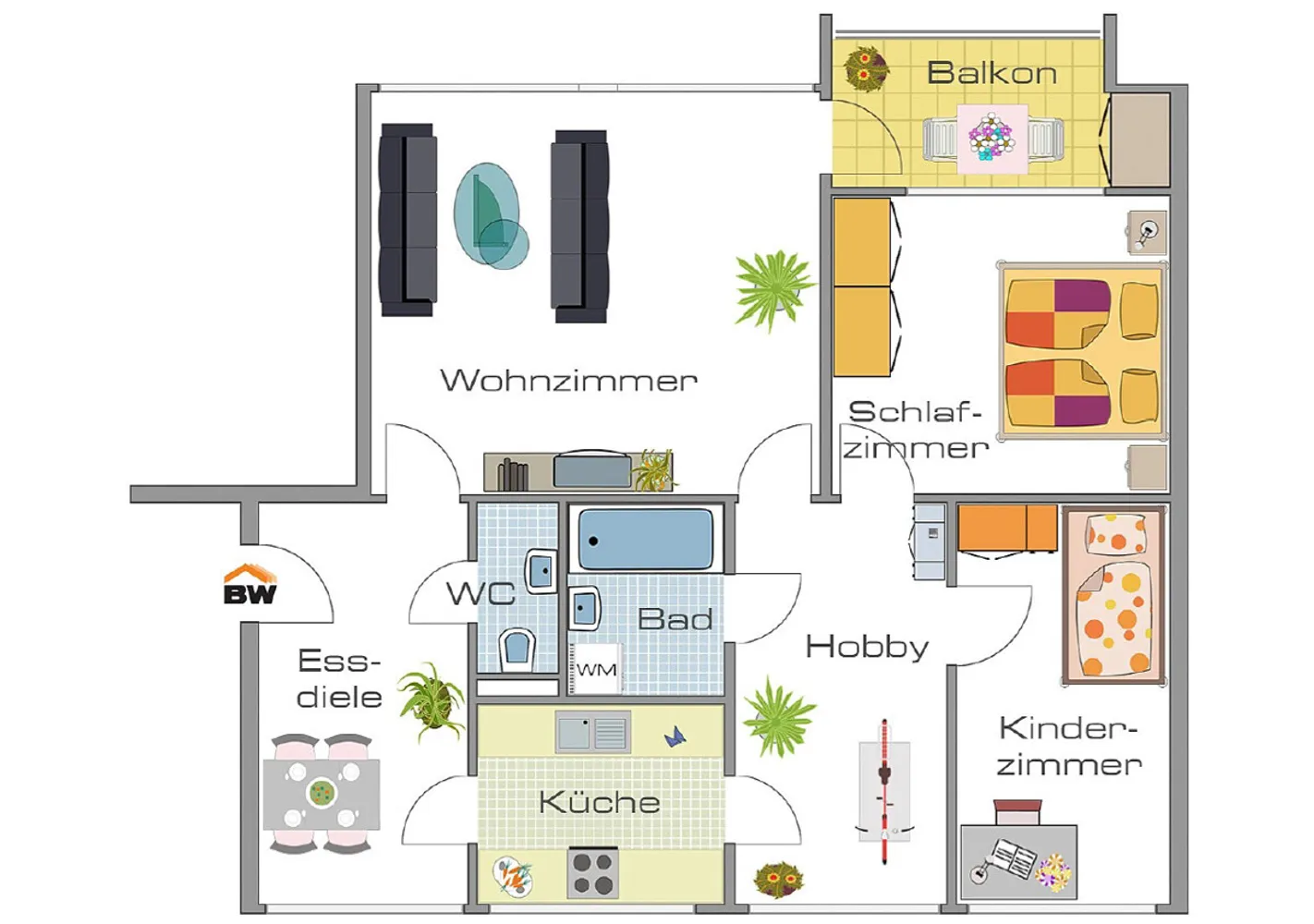 3 Zimmer Wohnung mit 86 m² in Bietigheim-Bissingen – Bild 4