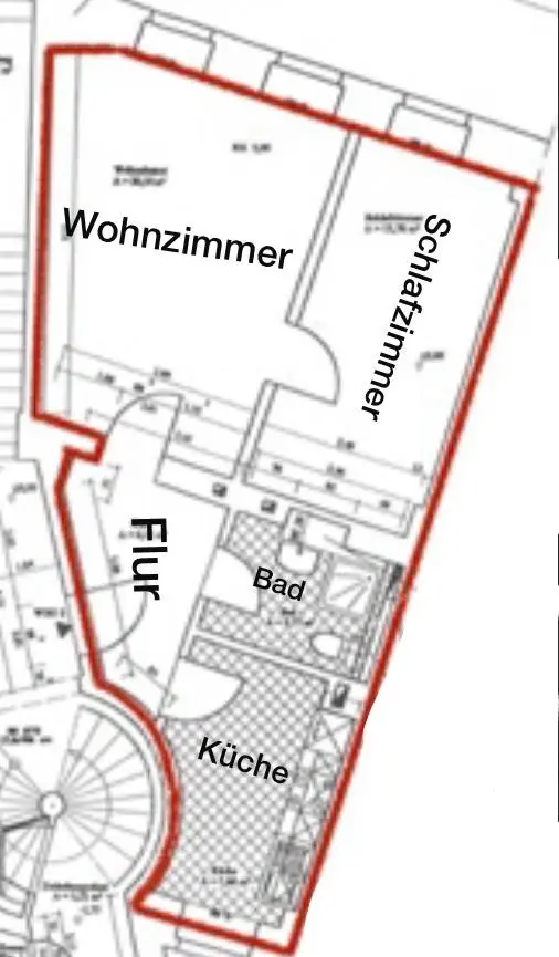 2 Zimmer Wohnung mit 59 m² in Meißen – Bild 7