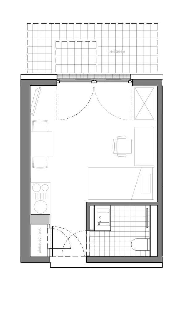 1 Zimmer Wohnung mit 22 m² in Bonn – Bild 5