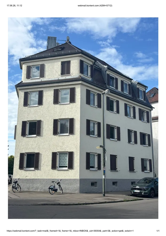 2 room apartment with 46 m² in Augsburg – Photo 1