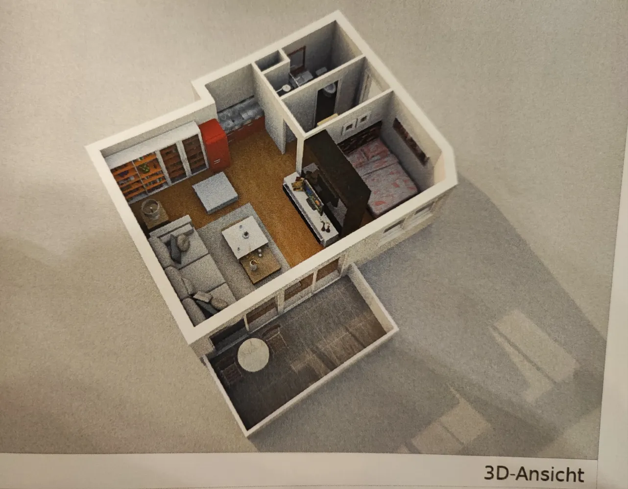 2 Zimmer Wohnung mit 38 m² in Stuttgart – Bild 1